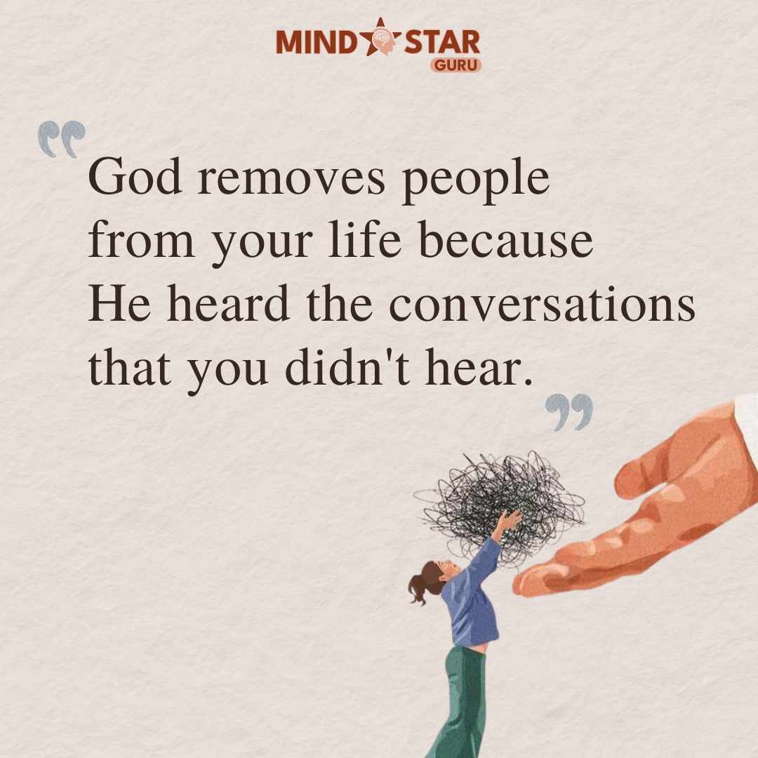 God removes people