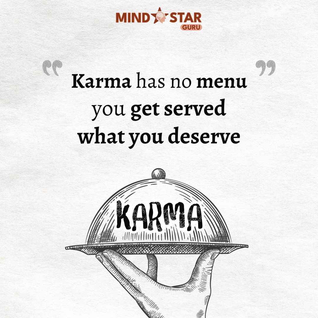 Karma has no menu